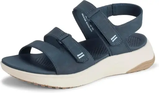 [Baretraps Womens Jorry Wedge Sandals - DK NAVY 9 1/2 MEDIUM] Sandalias De Cuña Jorry Para Mujer De Baretraps - Dk Navy 9 1/2 Mediano | TRG191575749
