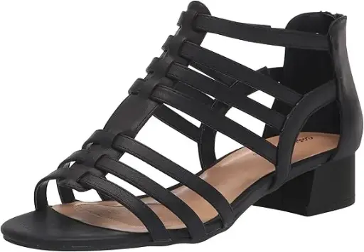 [Easy Street Womens Cole Heeled Sandals - NAVY 12 MEDIUM] Sandalias De Tacón Cole Para Mujer De Easy Street - Azul Marino 12 Mediano | TRG180841846