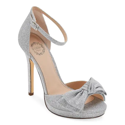 [I. Miller Womens Floris Heeled Sandals - SILVER 6 MEDIUM] Sandalias De Tacón Floris Para Mujer De I. Miller - Plata 6 Mediano | TRG188574984