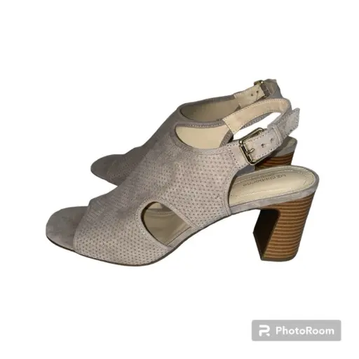 [Liz Claiborne Womens Goldwin Heeled Sandals - KOALA 5 1/2 MEDIUM] Sandalias De Tacón Goldwin Para Mujer De Liz Claiborne - Koala 5 1/2 Mediano | R1N0000007Mnb7 TRG187603149