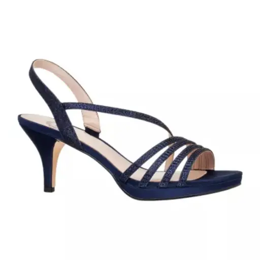 [I. Miller Womens Nalda Heeled Sandals - NAVY 8 MEDIUM] Sandalias De Tacón Nalda Para Mujer De I. Miller - Azul Marino 8 Mediano | 194550023807 TRG188556686