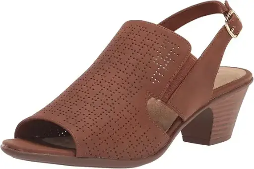 [Easy Street Womens Zelma Heeled Sandals - TAN 6 1/2 MEDIUM] Sandalias De Tacón Zelma Para Mujer De Easy Street - Tan 6 1/2 Mediano | 196371280872 TRG187862891