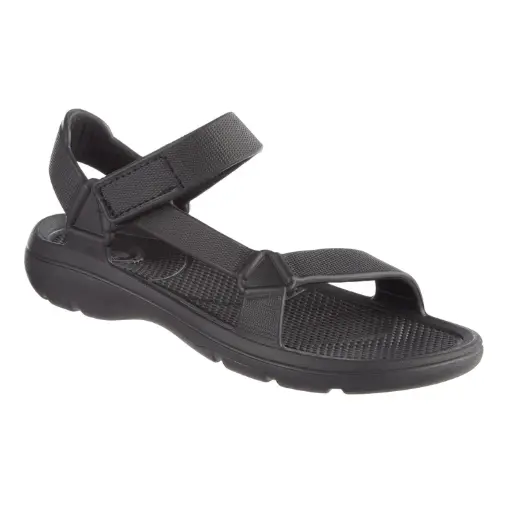 [Totes Mens Riley Sport Slide Sandals - BLACK 11 MEDIUM] Sandalias Deportivas Totes Riley Para Hombre - Negro 11 Mediano | TRG192813480