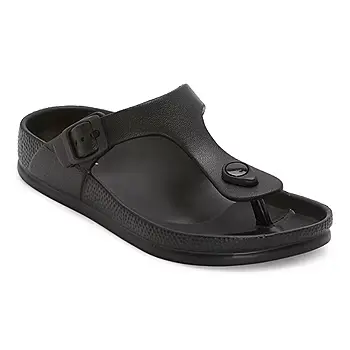 [Mixit Womens Blown Eva Flip-Flops - BLACK 8] Sandalias Mixit Blown Eva Para Mujer - Negro 8 | 198272156324 TRG188556432