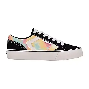 [Airwalk Race Womens Sneakers - BLACK TIE DYE 8 MEDIUM] Zapatillas Airwalk Race Para Mujer - Negro Tie Dye 8 Mediano | 196301511205 3068922826