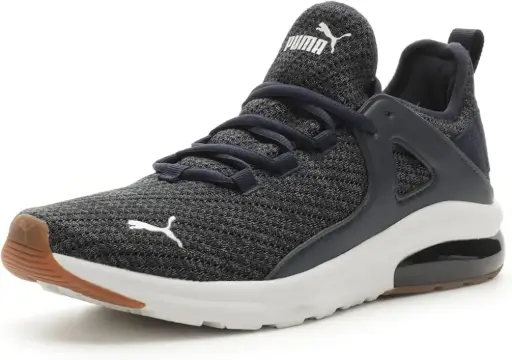 [Puma Electron 2.0 Double Knit Mens Training Shoes - NAVY WHITE 7 MEDIUM] Zapatillas De Entrenamiento Puma Electron 2.0 Double Knit Para Hombre - Azul Marino, Blanco, Talla 7 Mediana | 195731069942 TRG188377000