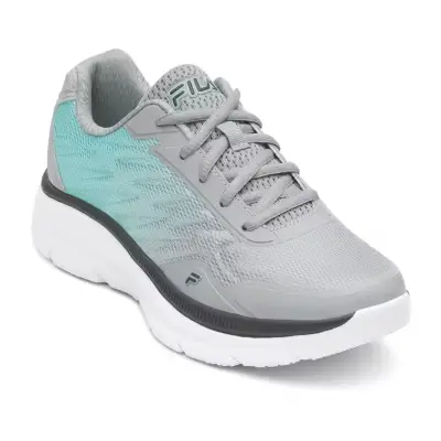 [Fila Memory Corta Womens Running Shoes - ARUBA BLUE GRAY 8 1/2 MEDIUM] Zapatillas De Running Fila Memory Corta Para Mujer - Azul Aruba Gris 8 1/2 Mediano | 196447347775 TRG187603054