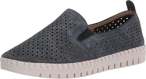 [Easy Street Fresh Womens Sneakers - NAVY 9 1/2 WIDE] Zapatillas Deportivas Easy Street Fresh Para Mujer - Azul Marino 9 1/2 Ancho | 193073352852 TRG187602912