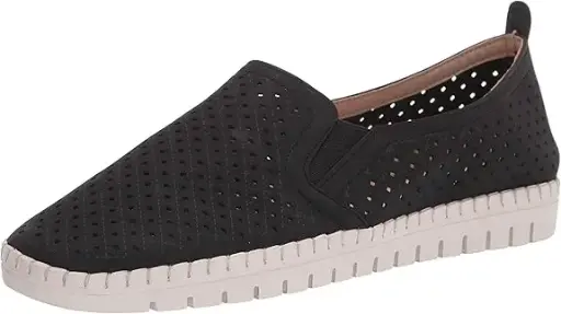 [Easy Street Fresh Womens Sneakers - Black 7 1/2 Medium] Zapatillas Deportivas Easy Street Fresh Para Mujer - Negro 7 1/2 Mediano | TRG192811859