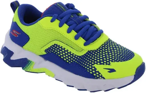 [Skechers Elite Sport Tread Big Boys Sneakers - YELLOW BLUE 4 1/2 MEDIUM] Zapatillas Deportivas Skechers Elite Sport Tread Para Niños Grandes - Amarillo Azul 4 1/2 Mediano | 196642593465
