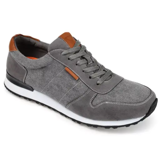 [Vance Co Ferris Mens Sneakers - Grey 10 Medium] Zapatillas Deportivas Vance Co Ferris Para Hombre - Gris 10 Mediano | 52574841237 TRG188371858