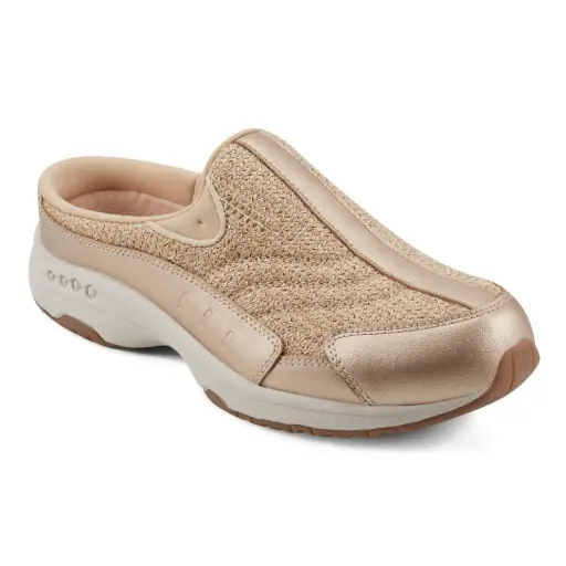 [Easy Spirit Womens Golden Slip-On Shoe - ISIM BROWN 9 1/2 WIDE] Zapato Sin Cordones Dorado Easy Spirit Para Mujer - Isim Brown 9 1/2 Wide | 196825253674 TRG187860506