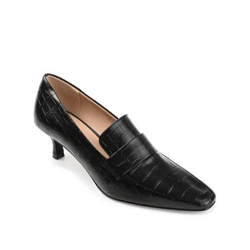 [Journee Collection Womens Celina-Wd Kitten Heel Pumps Wide Width - WHITE 8 1/2 WIDE] Zapatos De Tacón Alto Celina-Wd Para Mujer De La Colección Journee, Anchos - Blancos (8 1/2 Ancho) | 194593657588 TRG187860478