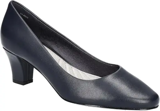 [Easy Street Womens Ballari Stiletto Heel Pumps - NAVY 5 MEDIUM] Zapatos De Tacón De Aguja Ballari Para Mujer De Easy Street - Azul Marino 5 Mediano | TRG185043365