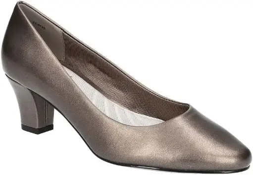 [Easy Street Womens Ballari Stiletto Heel Pumps - Pewter GRAY 7 MEDIUM] Zapatos De Tacón De Aguja Ballari Para Mujer De Easy Street - Gris Peltre 7 Mediano | TRG185043271