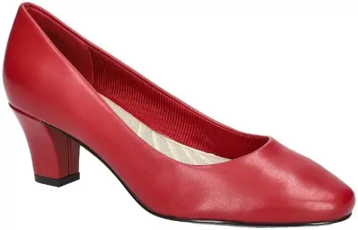[Easy Street Womens Ballari Stiletto Heel Pumps - RED 7 1/2 EXTRA WIDE] Zapatos De Tacón De Aguja Ballari Para Mujer De Easy Street - Rojo 7 1/2 Extra Ancho | 196371043798 TRG188552320
