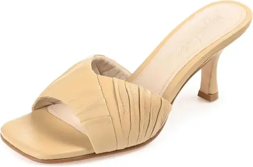 [Journee Signature Womens Juliette Stiletto Heel Pumps - BONE 9 MEDIUM] Zapatos De Tacón De Aguja Juliette Para Mujer De Journee Signature - Hueso 9 Mediano | TRG185045463