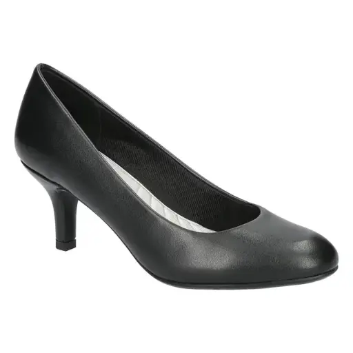 [Easy Street Womens Passion Stiletto Heel Pumps - BLACK SUPER SUEDE 9 MEDIUM] Zapatos De Tacón De Aguja Passion Para Mujer De Easy Street - Ante Negro Superfino, Talla 9 Mediana | 885660473551 TRG187798125