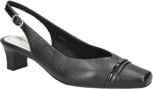 [Easy Street Womens Sayo Stiletto Heel Pumps - BLACK 8 1/2 MEDIUM] Zapatos De Tacón De Aguja Sayo Para Mujer De Easy Street - Negro 8 1/2 Mediano | 196371475636 TRG188376989