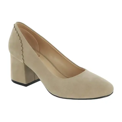 [Mia Amore Womens Danila Block Heel Pumps - SHADOW GRAY 8 1/2 MEDIUM] Zapatos De Tacón De Bloque Danila Para Mujer De Mia Amore - Gris Sombra 8 1/2 Mediano | TRG192811827