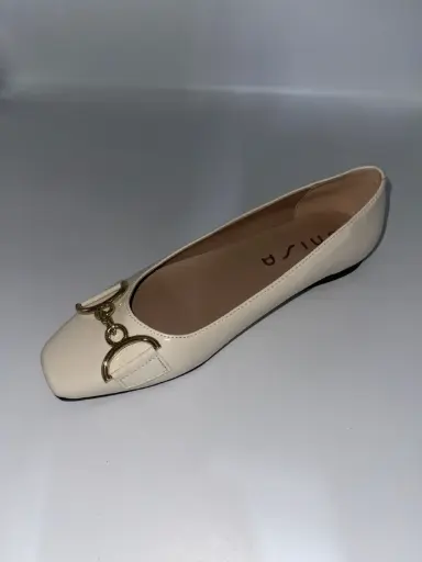 [Unisa Womens Elyse Flat Heel Pumps - CHIC CREAM 8 MEDIUM] Zapatos De Tacón Plano Elyse Para Mujer De Unisa - Chic Cream 8 Medium | 197648209695 TRG188552598