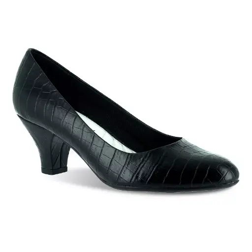 [Easy Street Fabulous Women's Dress Heels Black 10] Zapatos De Vestir Easy Street Fabulous Para Mujer, Tacones Negros, Talla 10 | 885660242270 TRG190143611