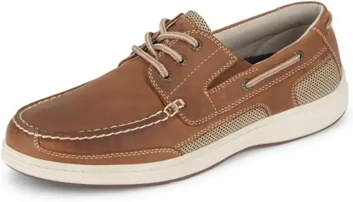 [Dockers Mens Beacon Boat Lace-Up Shoes - DARK TAN 13 WIDE] Zapatos Náuticos Con Cordones Dockers Beacon Para Hombre - Marrón Oscuro 13 Ancho | TRG185052219