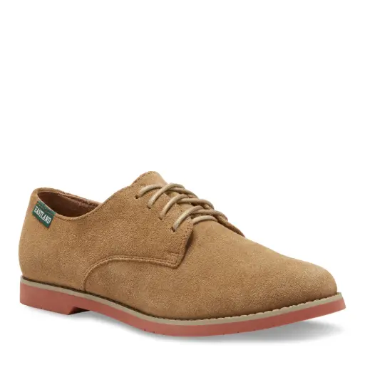 [Eastland Womens Buck Sport Oxford Shoes - Khaki 7 Medium] Zapatos Oxford Deportivos Eastland Buck Para Mujer - Caqui 7 Mediano | 94352048773 TRG188371677