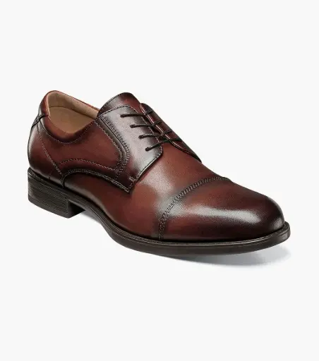 [Florsheim Mens Center Oxford Shoes - COGNAC 11 EXTRA WIDE] Zapatos Oxford Florsheim Center Para Hombre - Cognac 11 Extra Ancho | 23938793905 TRG187862835