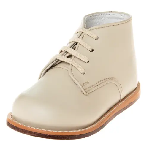 [Josmo Boys Oxford Shoes - BEIGE 2] Zapatos Oxford Josmo Para Niño - Beige 2 | 699302048997 TRG187862636