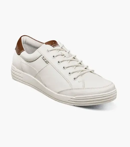 [Nunn Bush Mens Kore City Walk Oxford Shoes - WHITE 12 MEDIUM] Zapatos Oxford Nunn Bush Kore City Walk Para Hombre - Blanco 12 Mediano | TRG192763693
