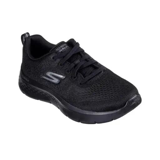 [Skechers Go Walk Flex Mens Walking Shoes - BLACK BLACK 7 1/2 MEDIUM] Zapatos Para Caminar Skechers Go Walk Flex Para Hombre - Negro Negro 7 1/2 Mediano | 196311945977 TRG187601273