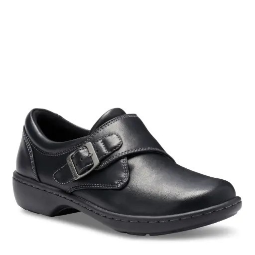 [Eastland Womens Sherri Slip-On Shoe - Black 7 Medium] Zapatos Sin Cordones Eastland Sherri Para Mujer - Negro, Talla 7 Mediana | 94352472639 TRG188384007