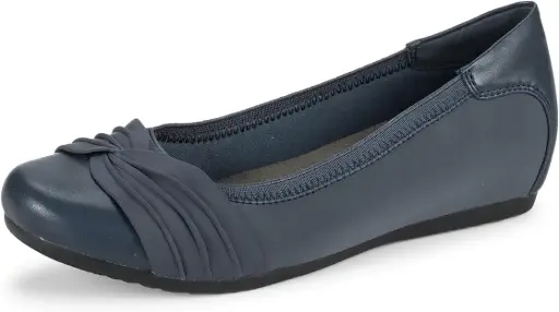 [Baretraps Womens Marcie Slip-On Shoe - NAVY 8 WIDE] Zapatos Sin Cordones Marcie De Baretraps Para Mujer - Azul Marino, Talla 8, Ancho | 194072236792 TRG188361926