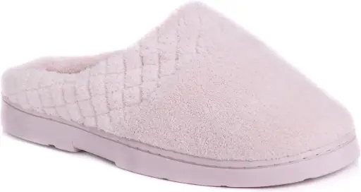 [Muk Luks MICRO CHENILLE CLOG - Pink Small] Zueco De Microchenilla Muk Luks - Rosa Pequeño | TRG192813386