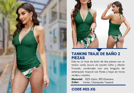 [Traje de Baño Para Mujer Extra Small Elite Swim XS-02] Traje de Baño Para Mujer Extra Small Elite Swim XS-02