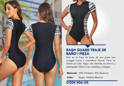 [Traje de Baño Para Mujer Extra Small Elite Swim XS-06] Traje de Baño Para Mujer Extra Small Elite Swim XS-06