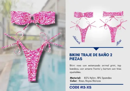 [Traje de Baño Para Mujer Extra Small Elite Swim XS-13] Traje de Baño Para Mujer Extra Small Elite Swim XS-13