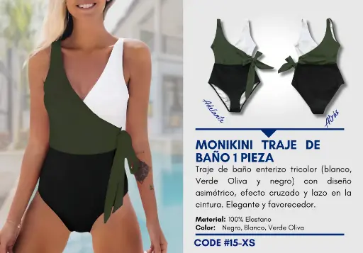 [Traje de Baño Para Mujer Extra Small Elite Swim XS-15] Traje de Baño Para Mujer Extra Small Elite Swim XS-15