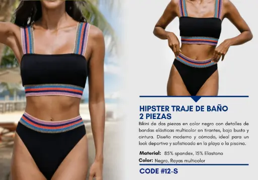 [Traje de Baño Para Mujer Small Elite Swim S-12] Traje de Baño Para Mujer Small Elite Swim S-12