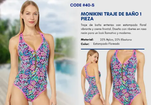[Traje de Baño Para Mujer Small Elite Swim S-40] Traje de Baño Para Mujer Small Elite Swim S-40