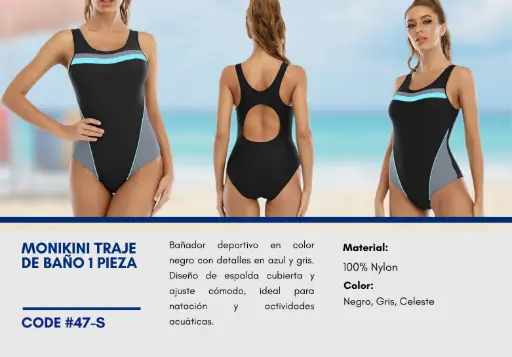 [Traje de Baño Para Mujer Small Elite Swim S-47] Traje de Baño Para Mujer Small Elite Swim S-47