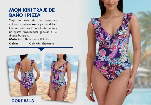 [Traje de Baño Para Mujer Small Elite Swim S-51] Traje de Baño Para Mujer Small Elite Swim S-51