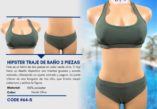 [Traje de Baño Para Mujer Small Elite Swim S-64] Traje de Baño Para Mujer Small Elite Swim S-64