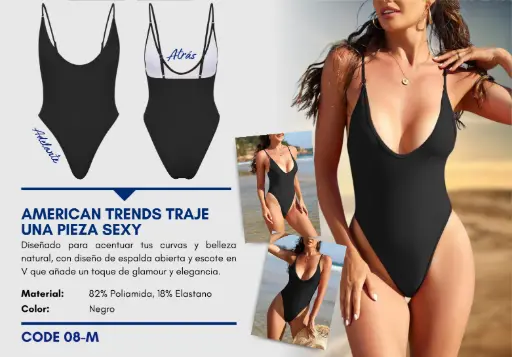 [Traje de Baño Para Mujer Medium Elite Swim M-08] Traje de Baño Para Mujer Medium Elite Swim M-08