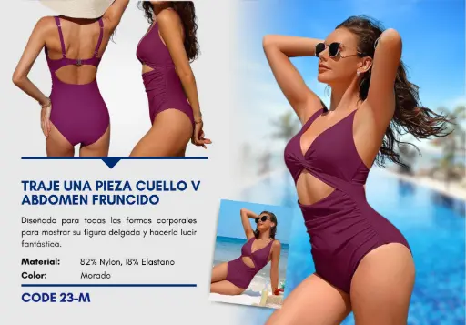 [Traje de Baño Para Mujer Medium Elite Swim M-23] Traje de Baño Para Mujer Medium Elite Swim M-23