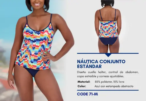 [Traje de Baño Para Mujer Medium Elite Swim M-71] Traje de Baño Para Mujer Medium Elite Swim M-71