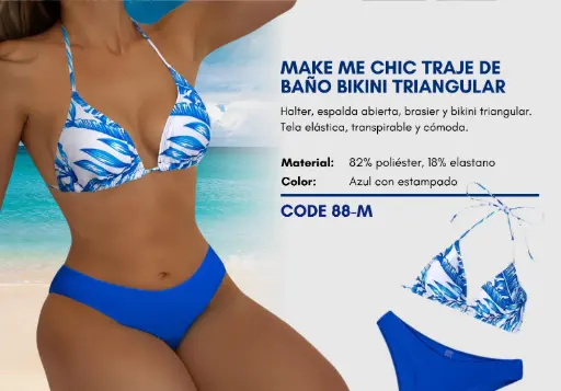 [Traje de Baño Para Mujer Medium Elite Swim M-88] Traje de Baño Para Mujer Medium Elite Swim M-88
