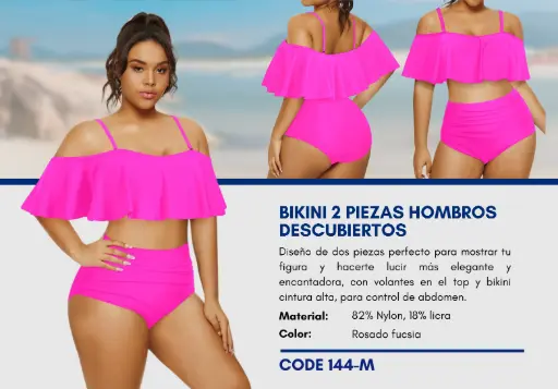 [Traje de Baño Para Mujer Medium Elite Swim M-144] Traje de Baño Para Mujer Medium Elite Swim M-144