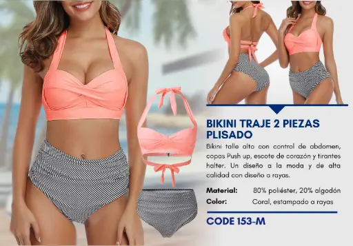 [Traje de Baño Para Mujer Medium Elite Swim M-153] Traje de Baño Para Mujer Medium Elite Swim M-153